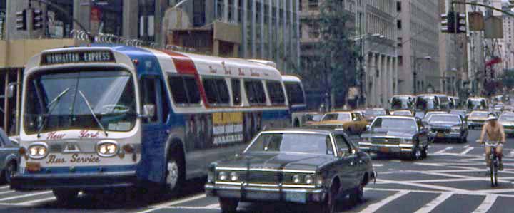 New York Bus Service GMC Fishbowl